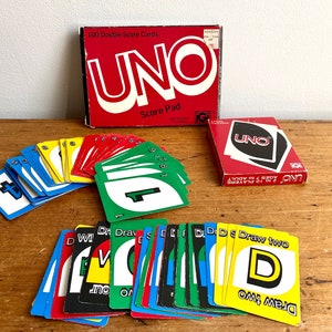 Jeu de cartes DELUXE O'NO 99 de UNO, Cartes, Jetons, Ins, Nouveau 1982 non  ouvert -  France