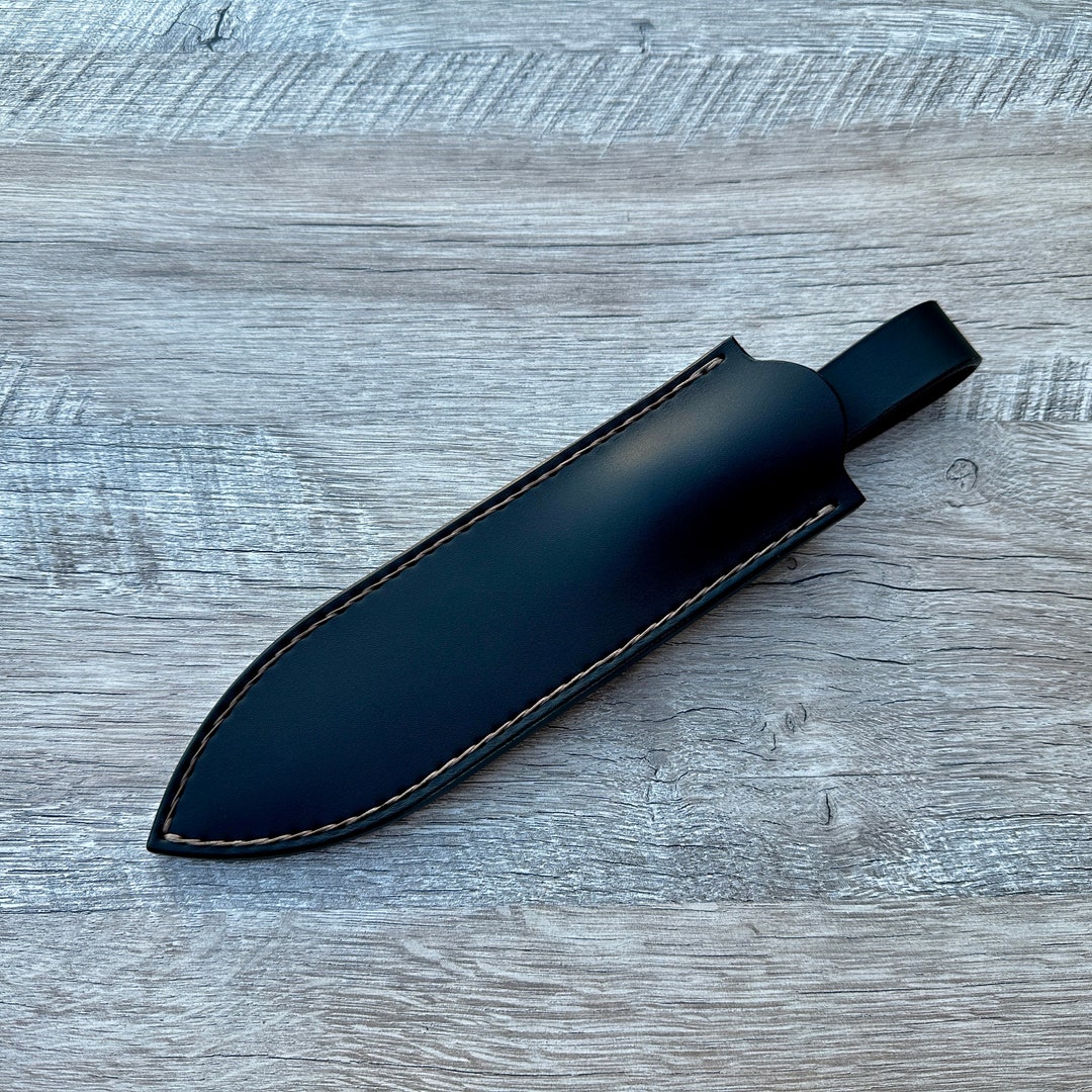 HANDMADE LEATHER CASES , Canadian Knife Sheath , Premium Leather