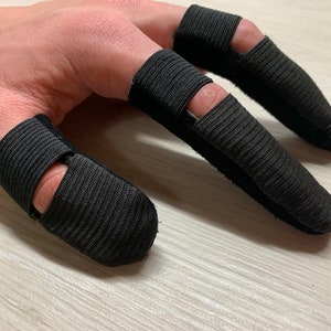3 X Silicone Finger Protectors, Heat Resistant Anti-slip Fingers Covers,  Hot Glue Gun Finger Caps, Orange 