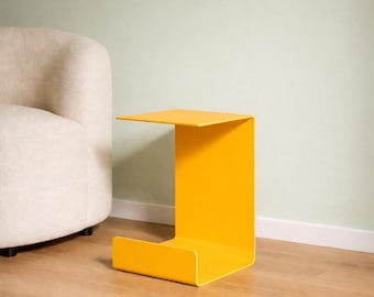 Modern Storage Side Table Compact Coffee Table Functional Minimalist Living Room Furniture