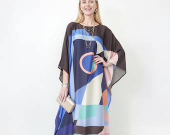 Caftan marocain, kaftan for women resort wear, theme vintage gown, flower girl dress summer