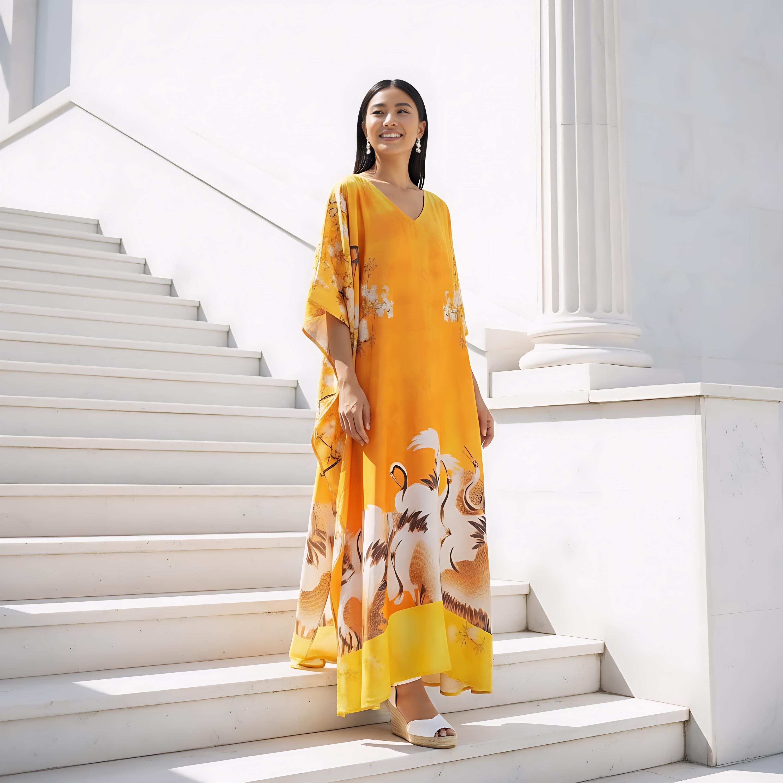 Caftan Cranes - Etsy