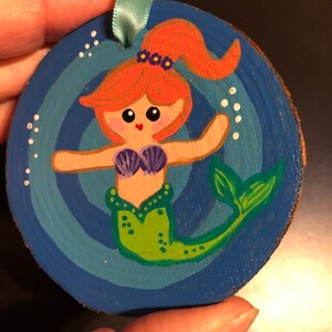 Set of Two Mermaid Ornaments 画像 3