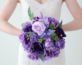 Purple and Grape Bouquet - Ships the Next Day - ID#505