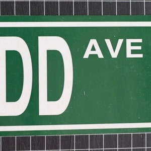 Metal Custom Street Signs