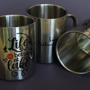 Stainless Steel Camping Mugs