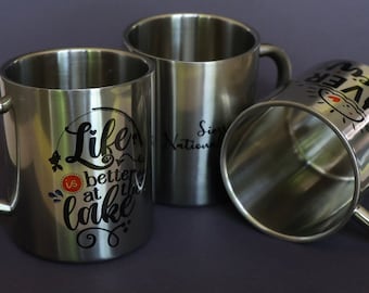 Stainless Steel Camping Mugs