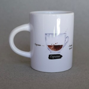 Espresso 3 Unzen Keramiktasse