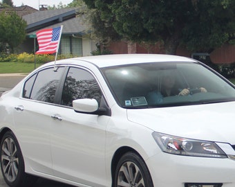 Car Flag, American
