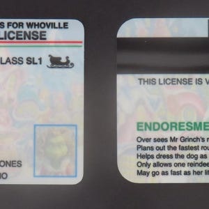 La licencia de conducir del Grinch imagen 5