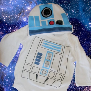 R2D2 One Piece with Beanie
