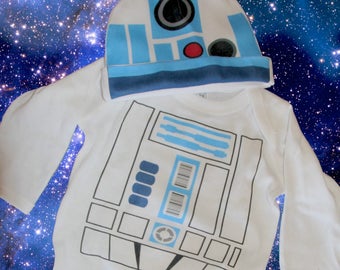 R2D2 One Piece con gorro