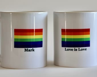 11oz Ceramic Personal Pride Flag Mug