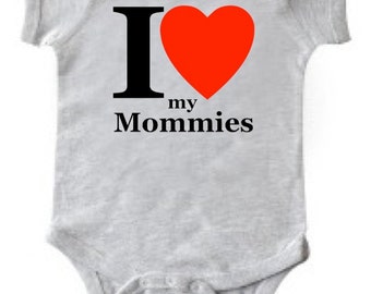 I Heart my Mommies Tee