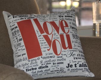 I Love You Pillow