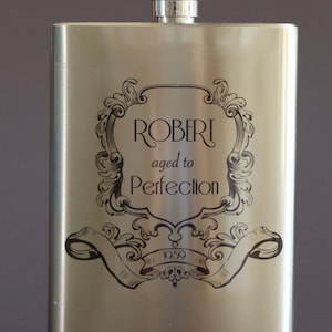 Personal Aged to Perfection 8oz Flask