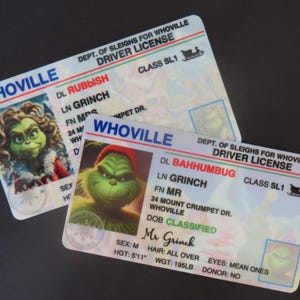 La licencia de conducir del Grinch imagen 7