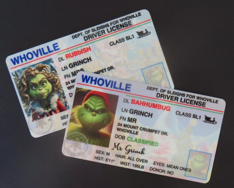 La licencia de conducir del Grinch imagen 7