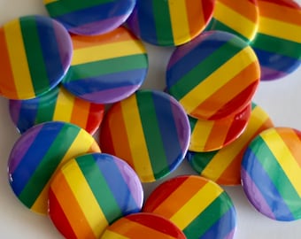 Pride Flag Buttons (1 set/12 Buttons)