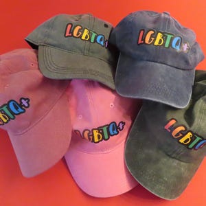 LGBTQ+ Baseball Hats