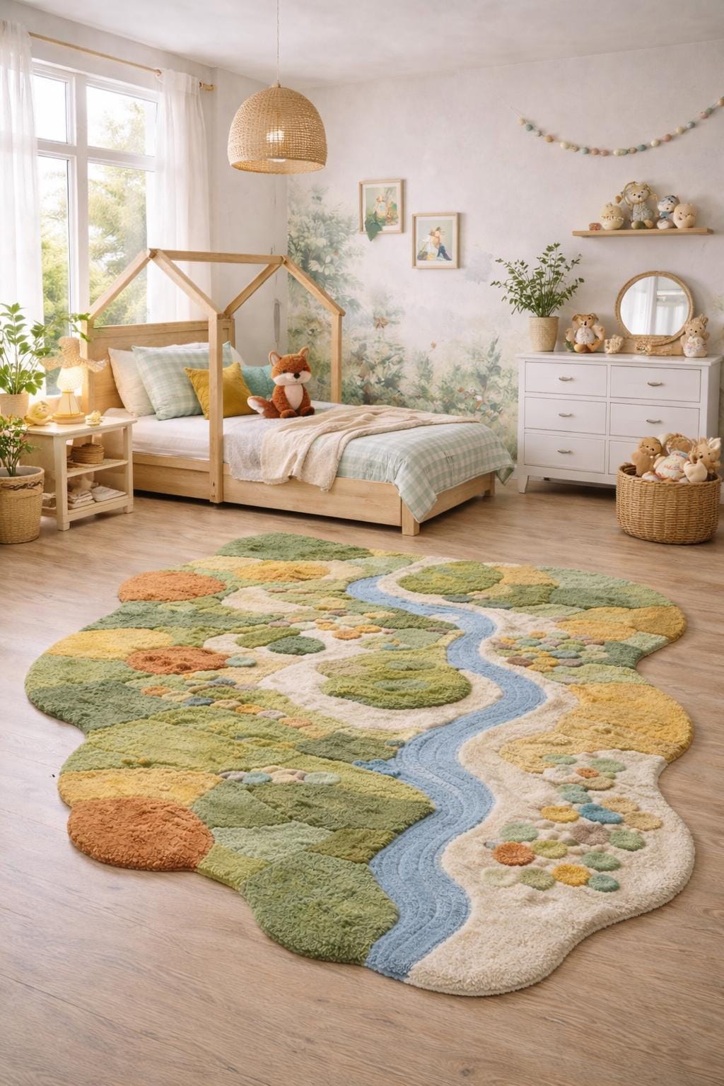 Landscape Play Rug - Etsy