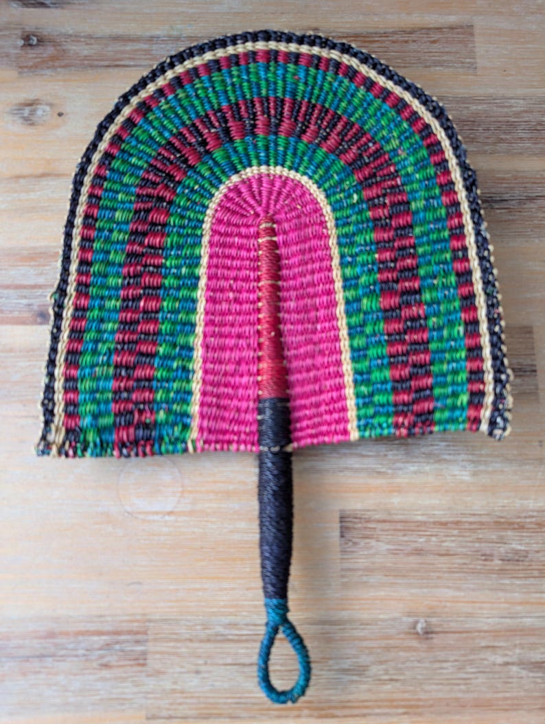 Handwoven Traditional Hand Fans - Etsy