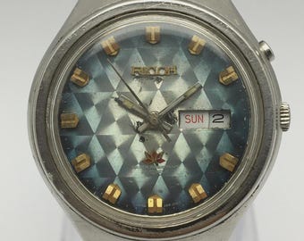 RICOH 自動巻 腕時計 ホログラム文字盤 RICOH men's watch RICOH - ヴィンテージ 日本製クォーツ メンズ腕時計 - 新品、未使用