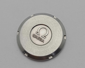 Fondo de reloj vintage Omega 596.0003 Megaquartz para piezas ALM240ARL2