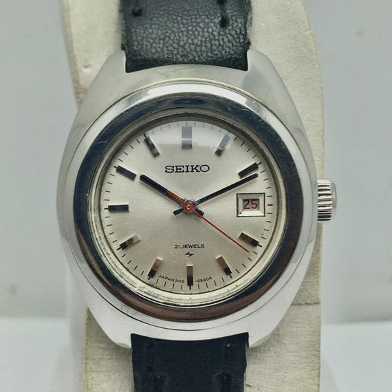 vintage an・an no.21 Seiko Women's Watch Vintage 21, Jewel Manual Wind, Silver Case
