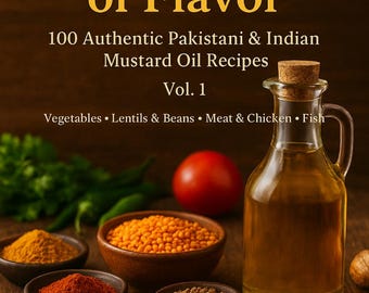 Libro de cocina asiática: Gotas de sabor doradas, vol. 1. Las mejores recetas de comida india y pakistaní.