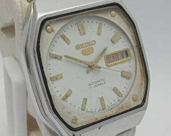 Reloj Seiko 5 Automático 7009A con Día/Fecha Vintage para Hombre ALM280ARL4