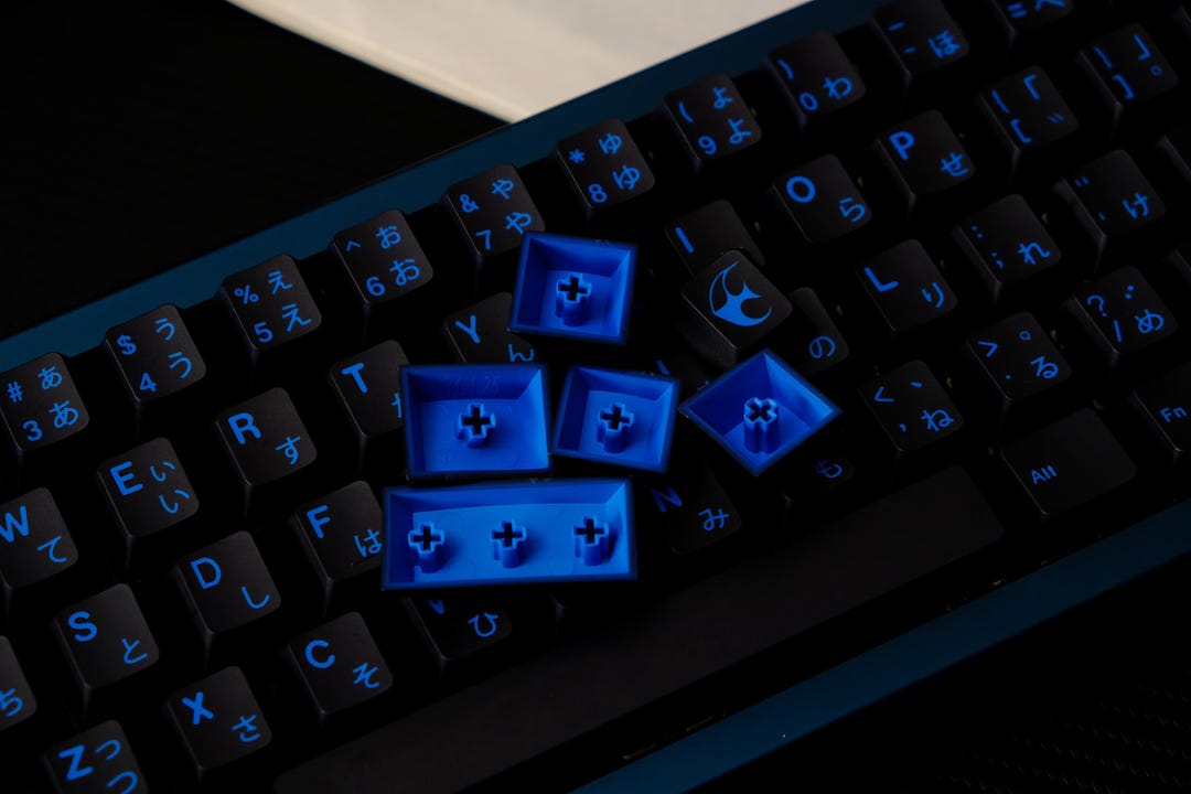 GMK Abyssal Keycaps Set | PBT Cherry Profile Keycaps for Mechanical ...