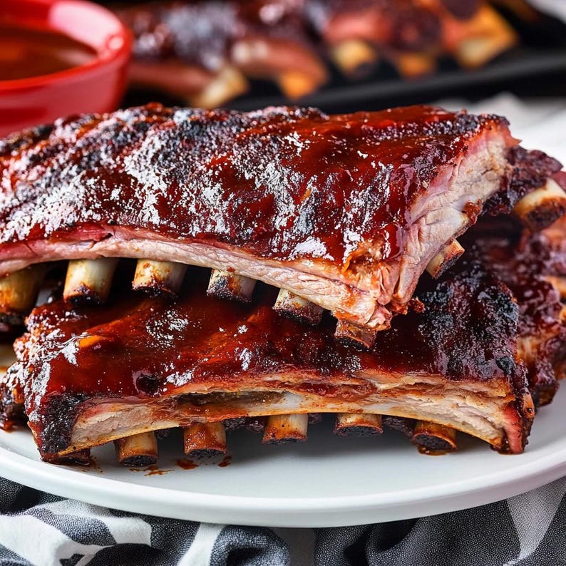 Small Printable Ribs Smoked Ribs Recipe Printable PDF | BBQ Rib Recipe E-book | Backyard ...