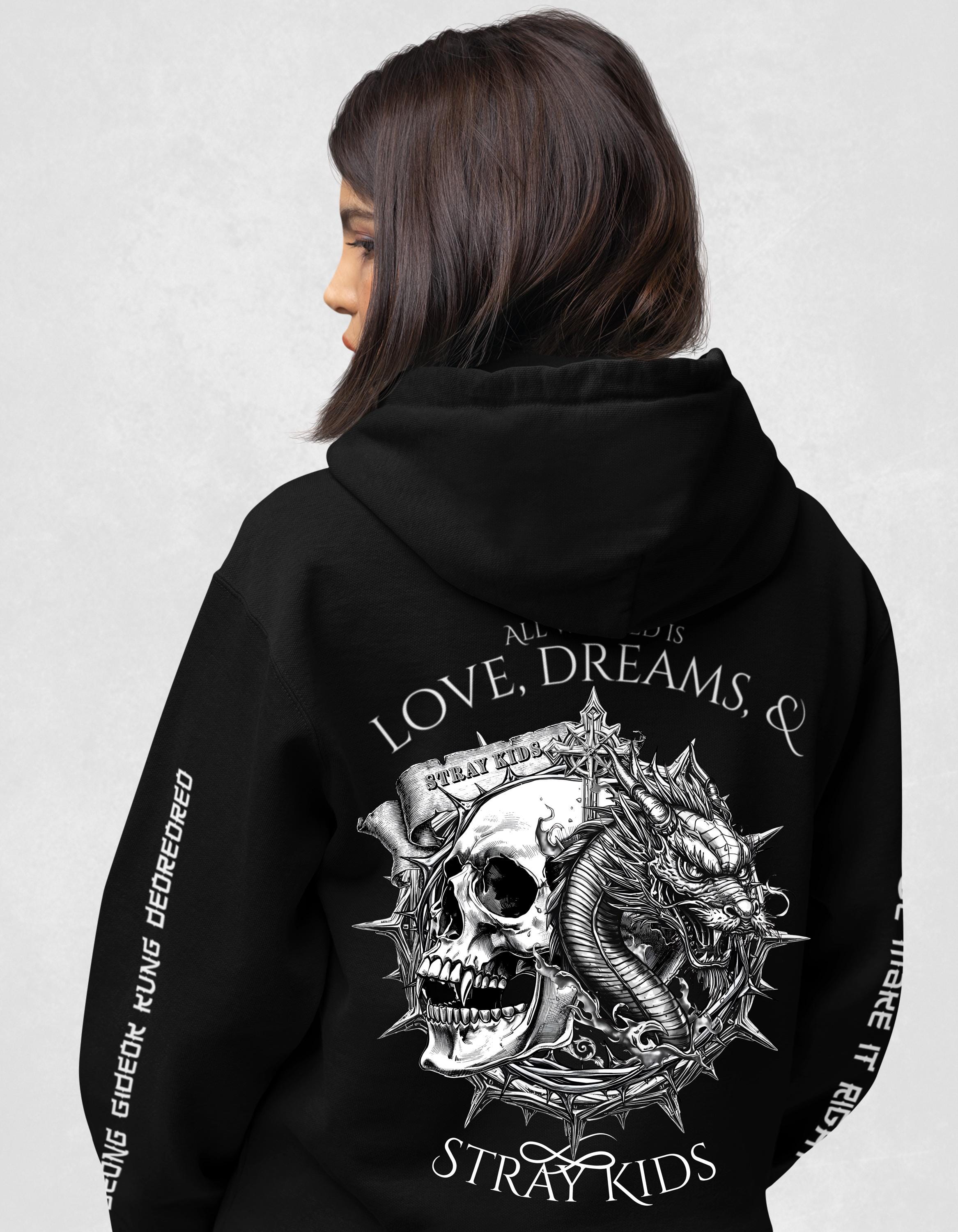 Stray Kids Divine Zip-thru Hoodie Sweatshirt | SKZ Merch | STAY