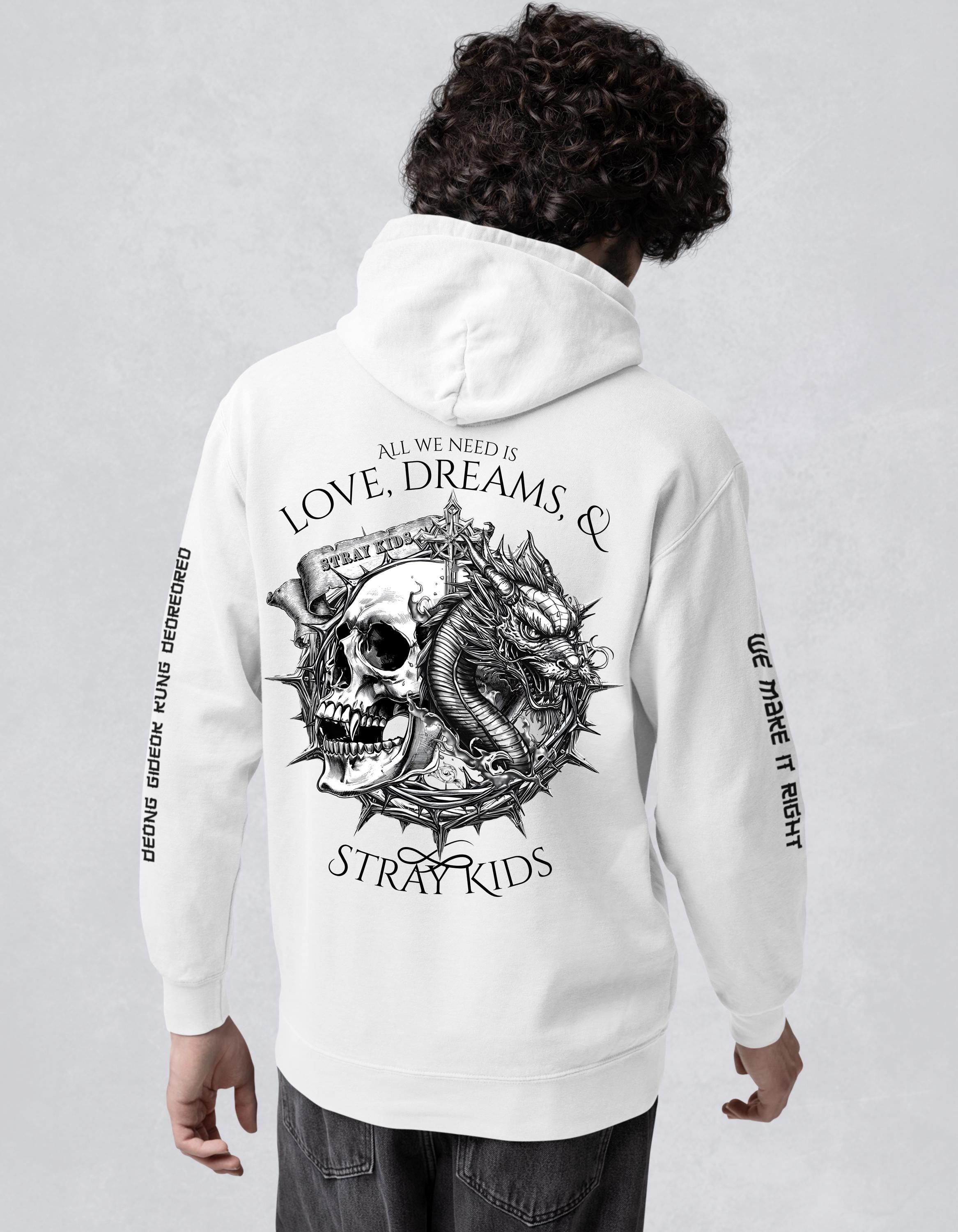 Stray Kids Divine Zip-thru Hoodie Sweatshirt | SKZ Merch | STAY