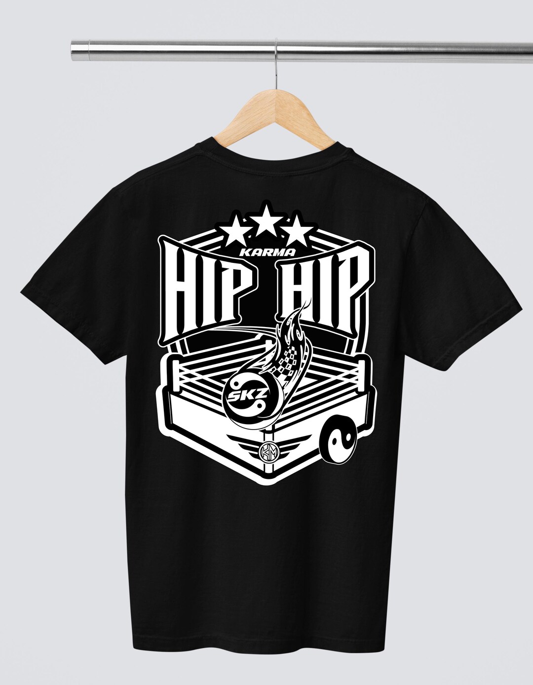 Stay Merch Stray Kids KARMA Bestie Tee | K-pop Streetwear | Unisex SKZ Tee | STAY ...