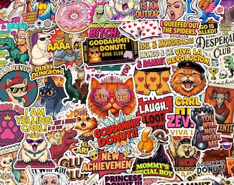 Dungeon Crawler Carl Sticker Pack