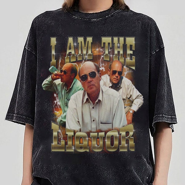 Vintage Soy la camiseta de licor, Sr. Jim Lahey Soy la camisa de licor, camiseta del Sr. Jim Lahey, camiseta gráfica divertida para beber, regalo irónico para amigos