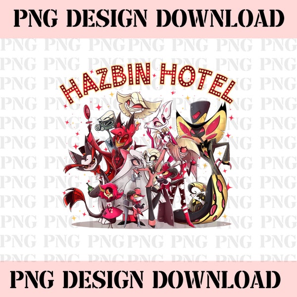 Hazbin Hotel Alastor Png - Etsy