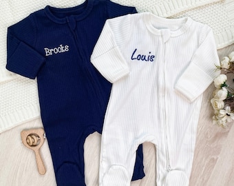 Custom baby bodysuits, baby hospital outfit, custom baby boy gift, custom baby boy gift