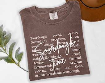 Comfort Colors© Baking Shirt, Home Baker Shirt, Bakers Cookie Shirt Sourdough Shirt, Baker Farmer sweater