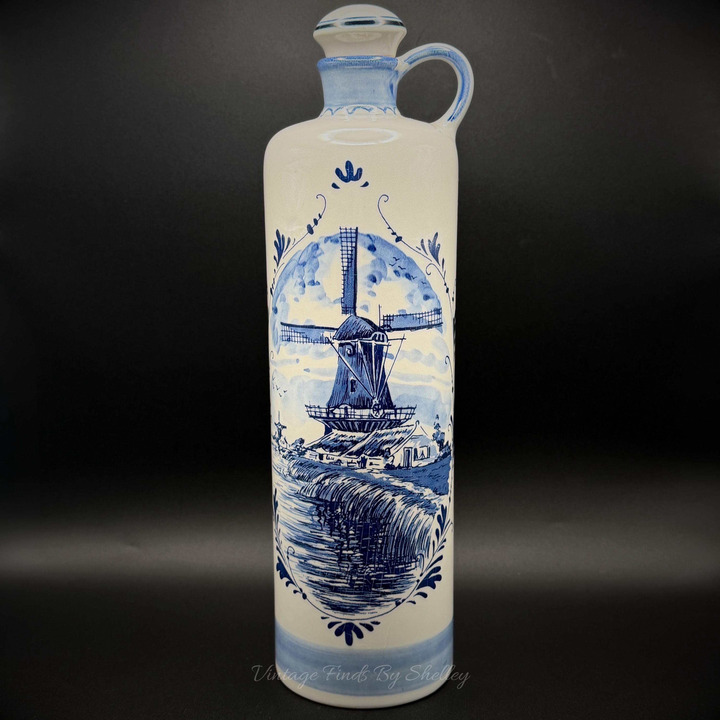 Blue Delft Liquor - Etsy