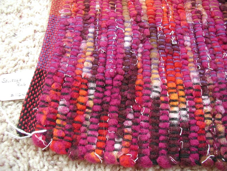 Handwoven Selvage Rug 1124A image 5