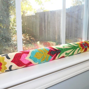 Door Draft Stopper Draft Dodger Door Draft Stop Draft Buster Red Pink Blue Citrine Floral Santa Maria Door Draft Stop