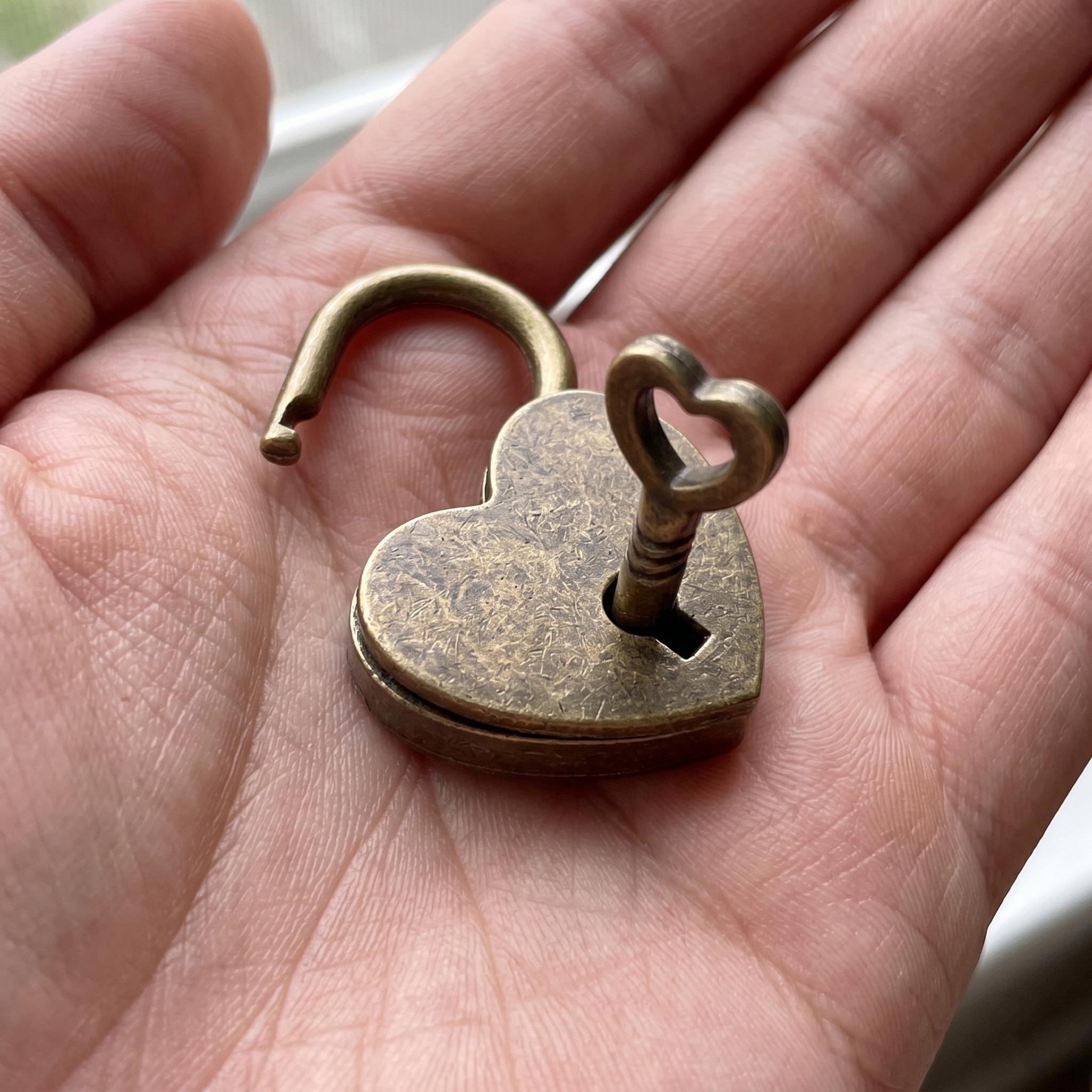 Antique heart locks - Etsy 日本