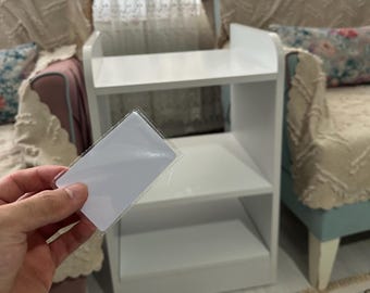 Tavolino moderno con serratura RFID / Comodino minimalista / Ripiano portaoggetti sicuro