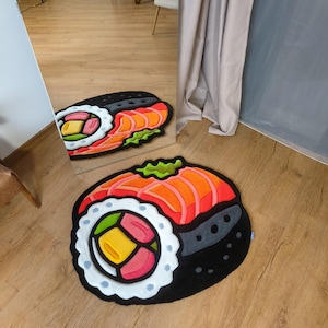 Sushi Floor Mat - Etsy