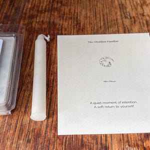 Ritual Gift Box – Crystal Healing Set with Candle & Wax Melts, Self Care Spiritual Gift, Relaxation Kit UK