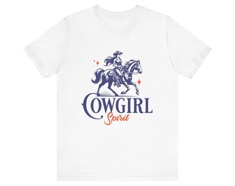 Cowgirl Spirt Unisex Jersey Short Sleeve Tee