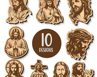 Pocket Jesus SVG Laser Cut File: Pocket Jesus SVG, Mini Jesus Laser File, Pocket blessing, Mini Jesus Pocket Hug, Sunday School Gift